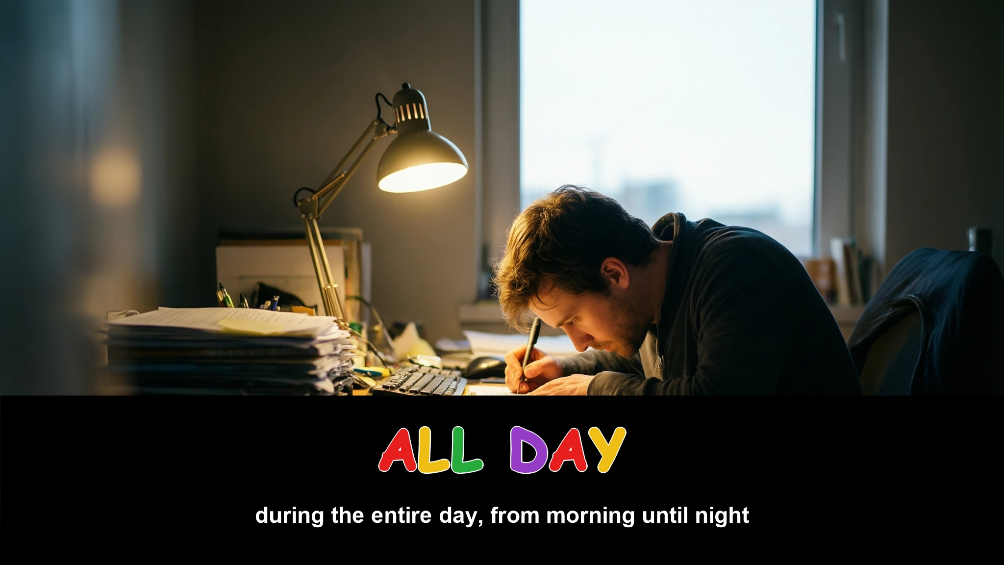 English Illustration for all day